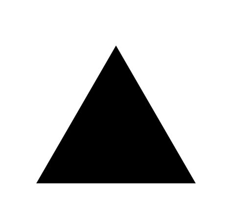 Black Triangle Png Transparent Layers