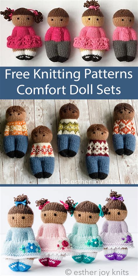 15 Dolls Free Knitting Patterns Saffrondaiva