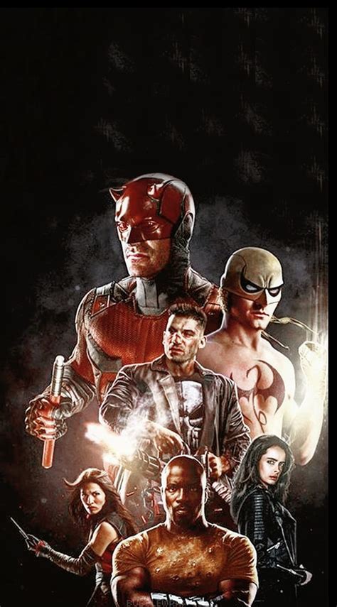 Marvels Defenders Danny Rand Daredevil Iron Fist Jessica Jones