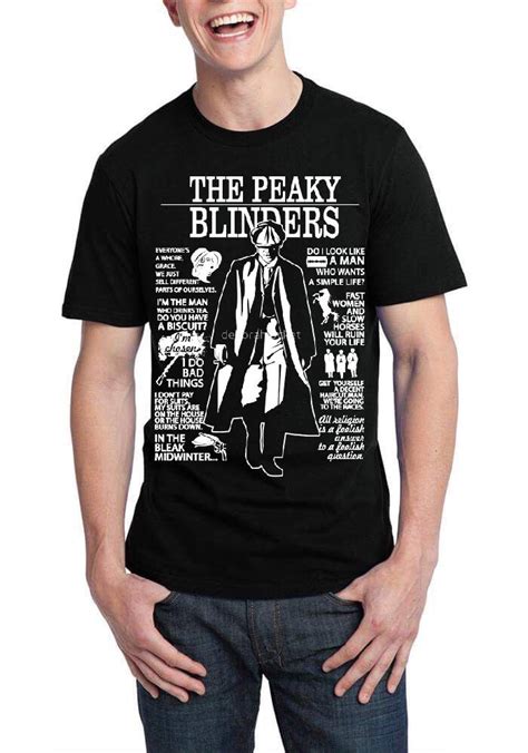 Peaky Blinders Black T Shirt Swag Shirts