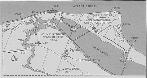 Aerial view of the operations and checkout building at ksc, c. KSC Facilities