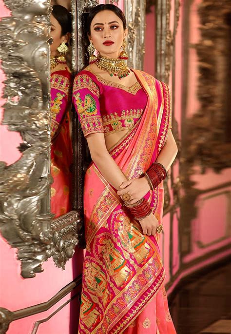 Designer Sarees Wedding Wedding Silk Saree Chiffon Saree Bridal Sarees Indian Bridal Wear