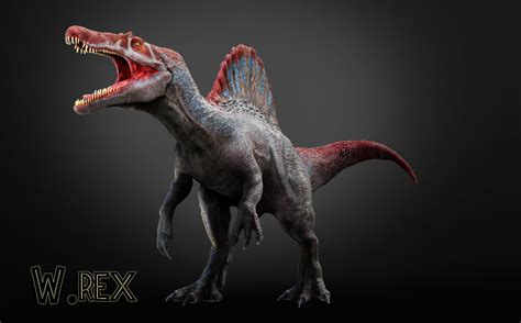 Kevin Vanwijmelbeke Wrex Spinosaurus Jurassic Park