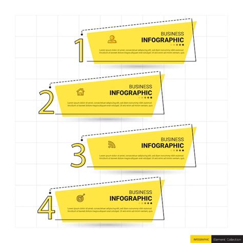 Premium Vector Infographics Banner Template