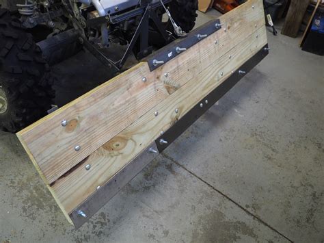 Tested out my diy snow plow & it worked like a champ! Home-Built Snow Plow for 850i - John Deere Gator Forums