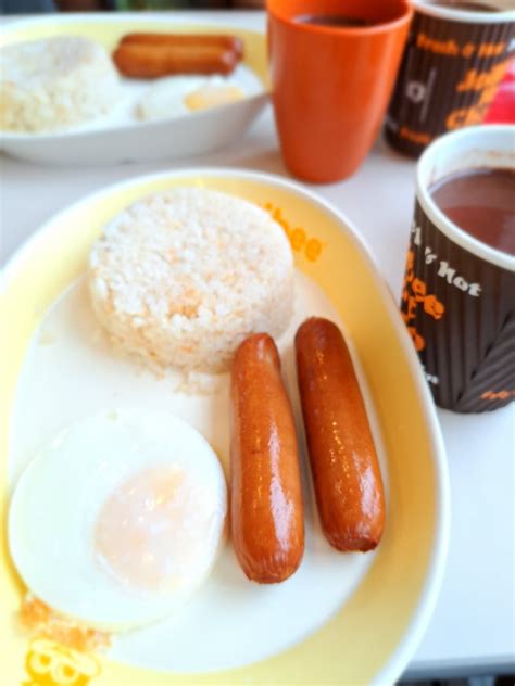 Delicious Jollibee Breakfast Meals In City Of Naga Homebuddiestravel