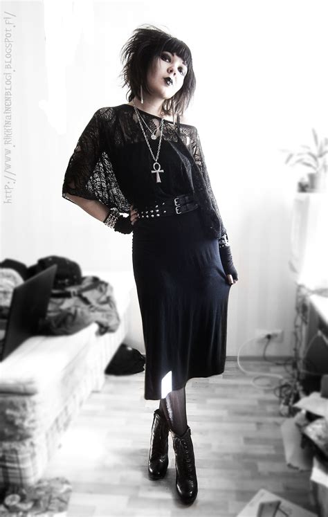 Black Widow Alternative Fashion Gothic Outfits Goth Dress