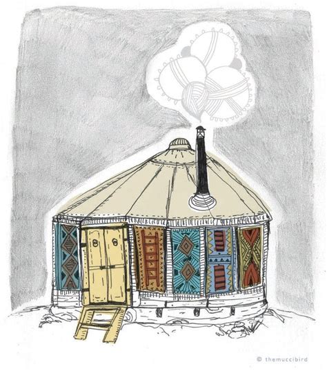 Yurt Drawing At Getdrawings Free Download