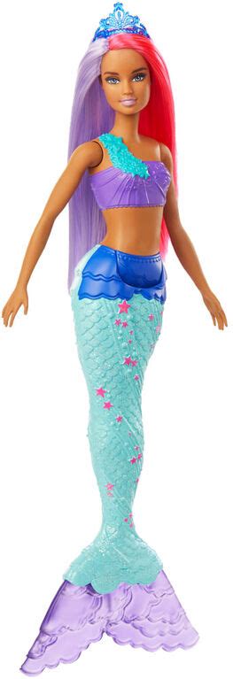 Barbie Dreamtopia Mermaid Doll 12 Inch Pink And Purple Hair Toys R Us Canada