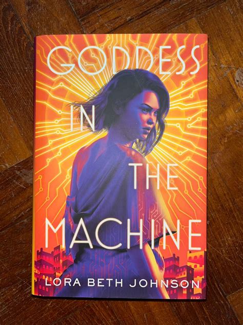 Signed Owlcrate Exclusive Edition Goddess In The Machine By Lora Beth