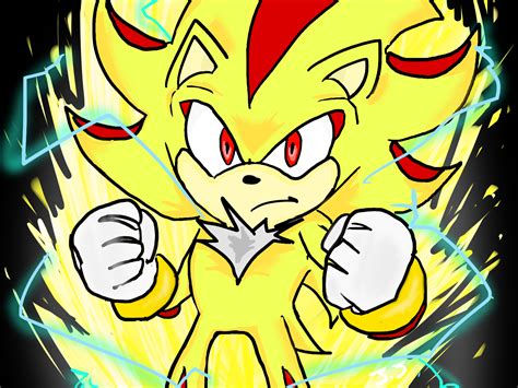 Super Shadow Drawing Sonicthehedgehog