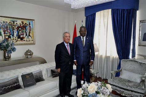 Embaixada Da República De Angola Em Portugal Embaixador De Angola Recebe Em Audiência