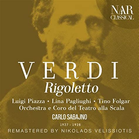 Play Verdi Rigoletto By Carlo Sabajno On Amazon Music