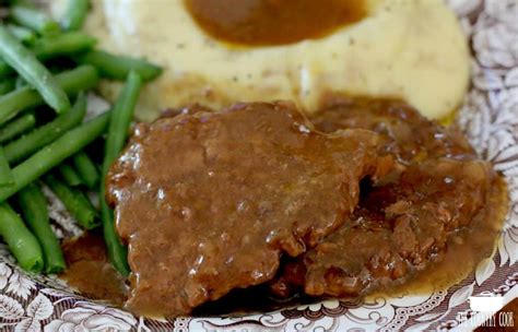 Crock Pot Cubed Steak With Gravy The Country Cook