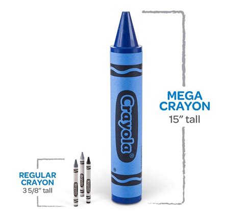 Giant Crayola Crayon Choose Your Color Crayola Crayola Crayons