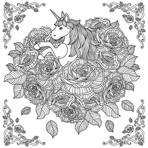 Mandalas De Unicornios Kawaii Para Imprimir Y Colorear Images The