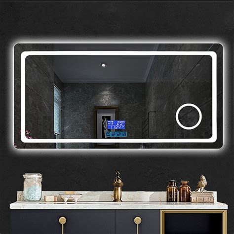 Monarch Modern Customizable Defogging Lighting Bathroom Mirrorbathroom Mirror