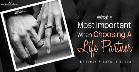 Whats Most Important When Choosing A Life Partner