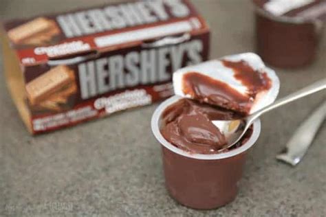 Oil.) combine pudding mix and milk; Introducing the New HERSHEY Pudding Cups