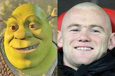 The pair started dating when they were 16 after leaving school, married in 2008 and have four sons together Wayne Rooney Shrek : 22 Rooney Shrek Photos And Premium ...