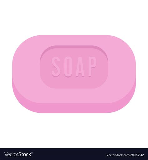 Bar Soap Isolated On White Background Royalty Free Vector