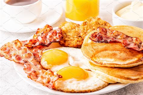 However, not all fast food is created equally. Full American Breakfast ~ Food & Drink Photos ~ Creative ...