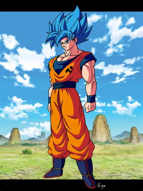 Maybe you would like to learn more about one of these? Goku Blue 90's style by Gigagoku30 on DeviantArt in 2020 | Dragon ball image, Dragon ball art ...