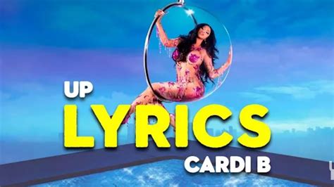 Cardi B Up Lyrics Music Video Youtube