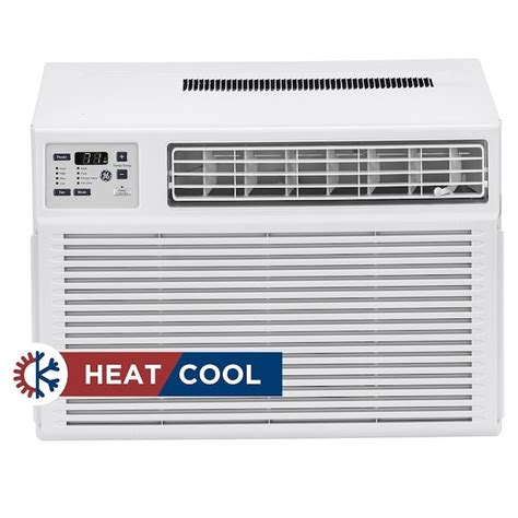 Ge 1000 Sq Ft Window Air Conditioner With Heater 230 Volt 17600 Btu