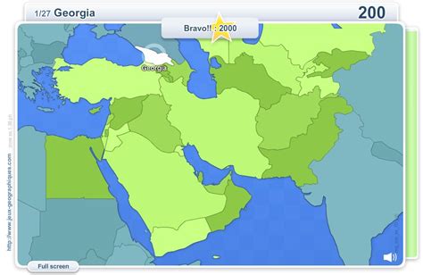 Interactive Map Of Middle East Geo Quizz Middle East Geography Map