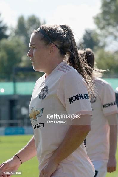 kirsty hanson of manchester united women in action during the wsl 2 news photo getty images