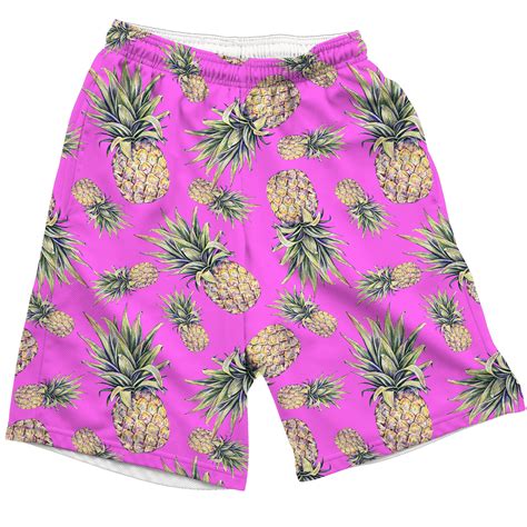 Pink Pineapple Shorts Electro Threads