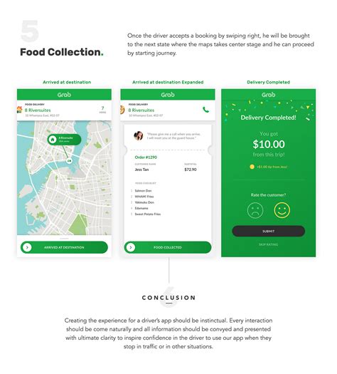 We suggest starting with one of the big three. Food Delivery Driver's App on Behance