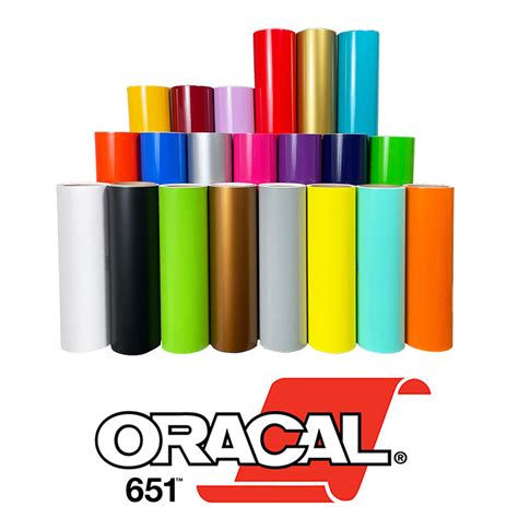 Oracal 651 Vinyl Sheets And Rolls Signwarehouse