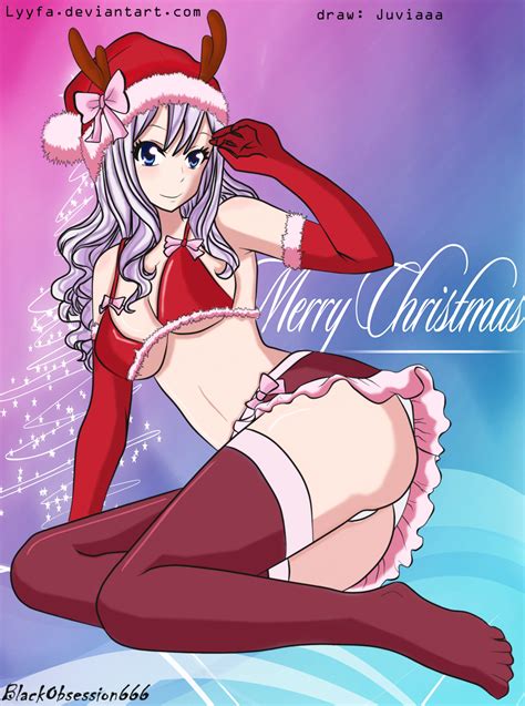 Mirajane Strauss Merry Christmas Sexy Hot Anime And Characters Fan Art Fanpop