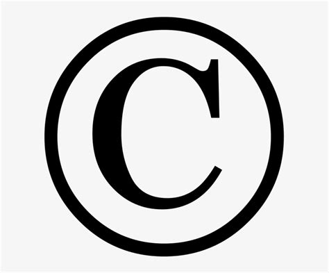Copyright Symbol Transparent Background Png Symbole Copyright Free