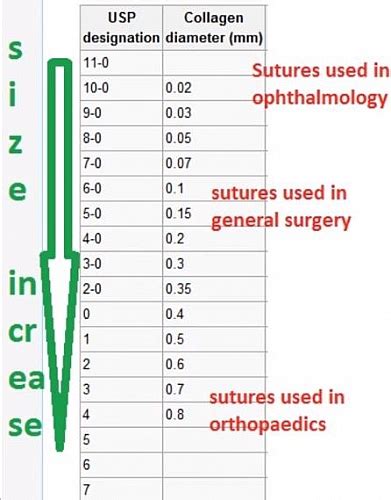 Sutures In Surgery Types Materials Indications Needles And Sizes