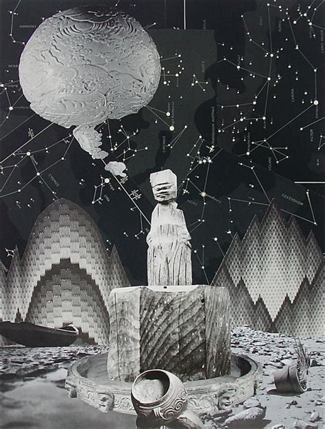 Conjurer Of Worlds Collage Original Collage Art Saatchi Art