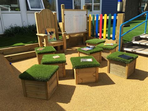 Hutton All Saints Early Years Outdoor Classroom Pentagon Play