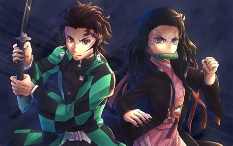 Tanjiro And Nezuko Wallpapers Wallpaper Cave