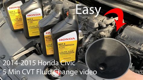 2016 Honda Civic Transmission Fluid