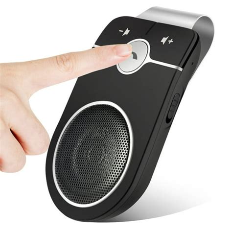 Car Hands Free Bluetooth Speakerphone For Cell Phone Bluetooth 50