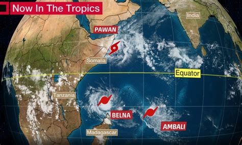 Climate Signals Three Tropical Cyclones Lurk Near Africa And One Has