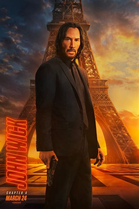 Keanu Reeves And Cast John Wick Chapter 4 Character Posters Hypebeast