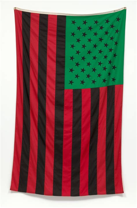 David Hammons African American Flag 1990 Moma African American