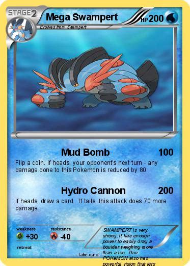 Pokémon Mega Swampert 45 45 Mud Bomb My Pokemon Card