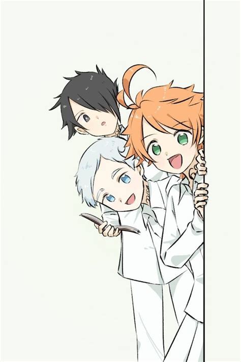 Cute All Character The Promised Neverland Fanarts Anime Anime Chibi