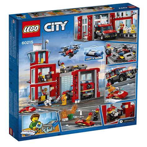 Lego City Fire Station 60215 Fire Rescue Tower Building Set With