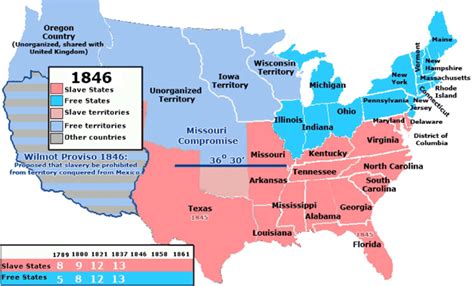 Slavery Civil War Map
