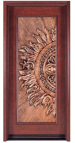 The wall panel provides the decoration while divide the room. fancy entry doors | Decorative Door - China Decorative ...